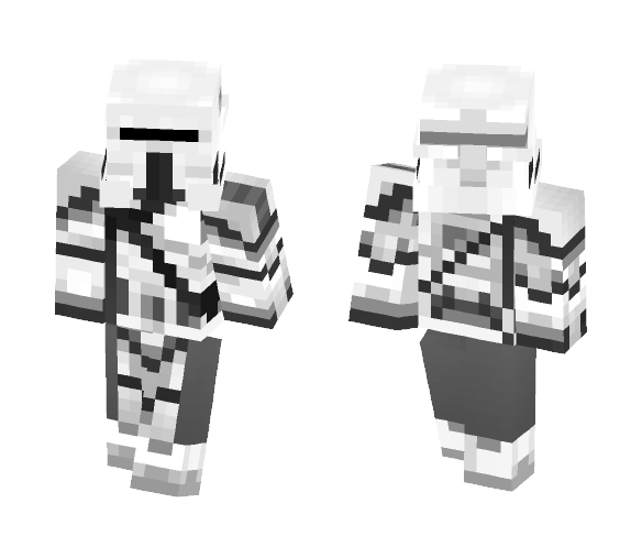 Blank Airborne Clone Trooper