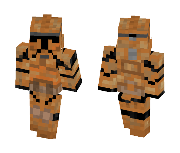 Clone Trooper Geonosis Phase II - Male Minecraft Skins - image 1