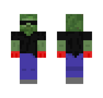Cool Zombie - Male Minecraft Skins - image 2