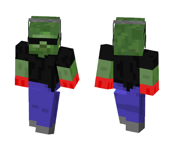 Cool Zombie - Male Minecraft Skins - image 1