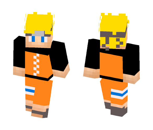 Naruto Uzumaki (Shippuden) - Male Minecraft Skins - image 1
