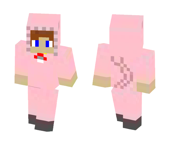 Mew Hoodie - Male Minecraft Skins - image 1