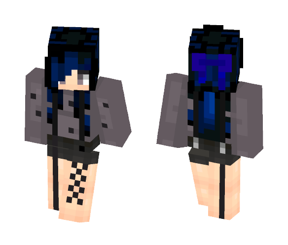 Midnight//Elle - Female Minecraft Skins - image 1
