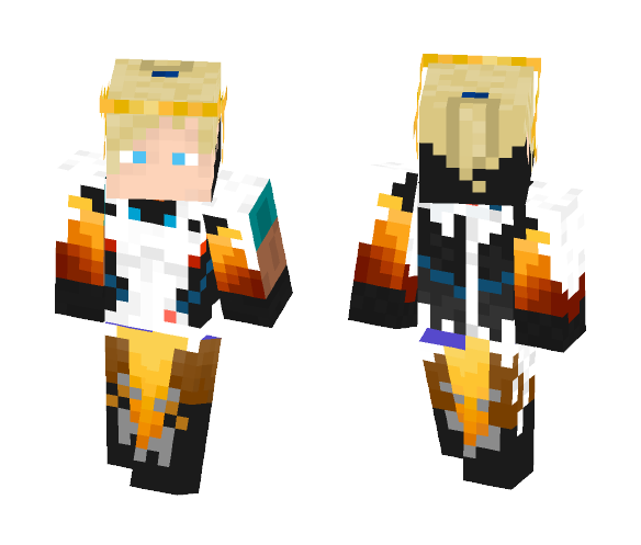 Mercy skin - Female Minecraft Skins - image 1