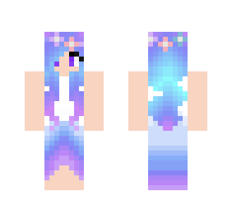 Cute Galaxy Girl - Cute Girls Minecraft Skins - image 2