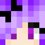 ♦ Purple galaxy bunny girl ♦ - Girl Minecraft Skins - image 3
