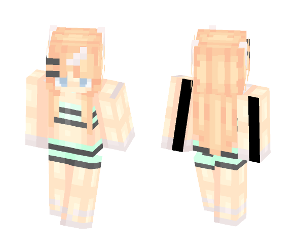 Summer Saihgara coz I got bored~ - Female Minecraft Skins - image 1