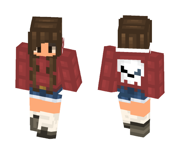 ✨Me in real life✨|Chxrie - Female Minecraft Skins - image 1