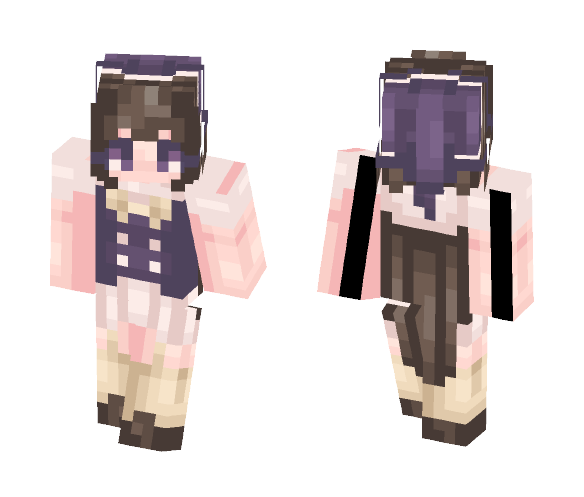 Download Free witch girl Skin for Minecraft image 1. witch girl - Girl Mine...