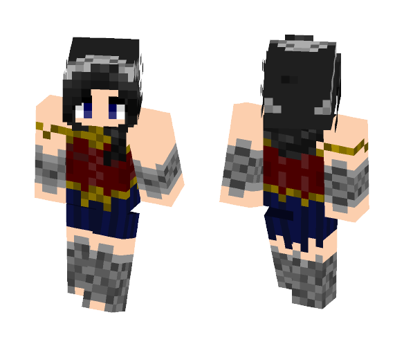Wonderwoman CoffeeCake. - Female Minecraft Skins - image 1