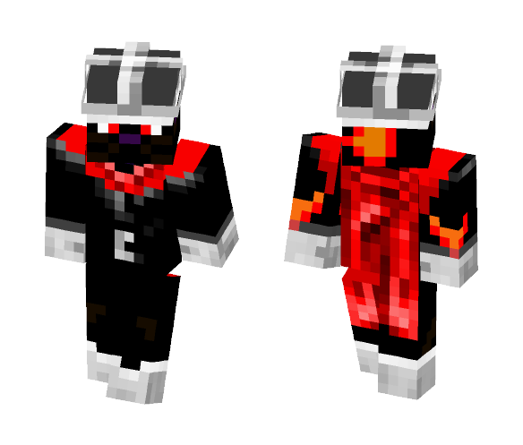 queen rose the flamefox - Female Minecraft Skins - image 1