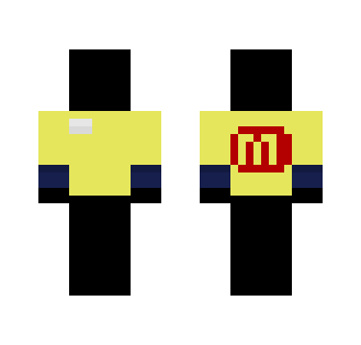 McDonald's Shirt - Male Minecraft Skins - image 2