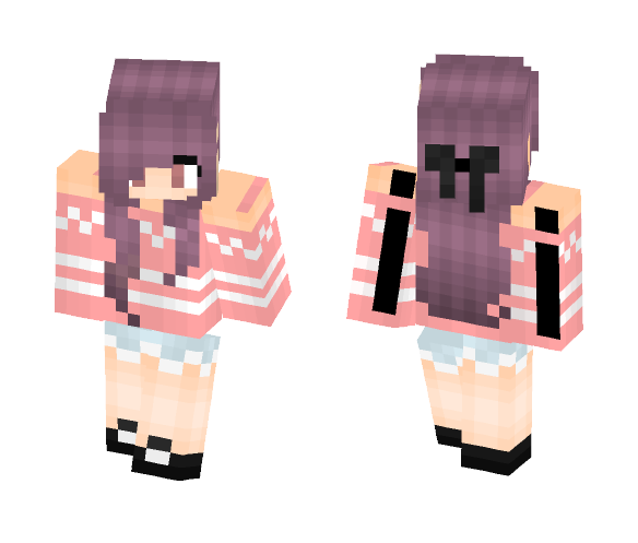 Cute Sweater - Female Minecraft Skins - image 1