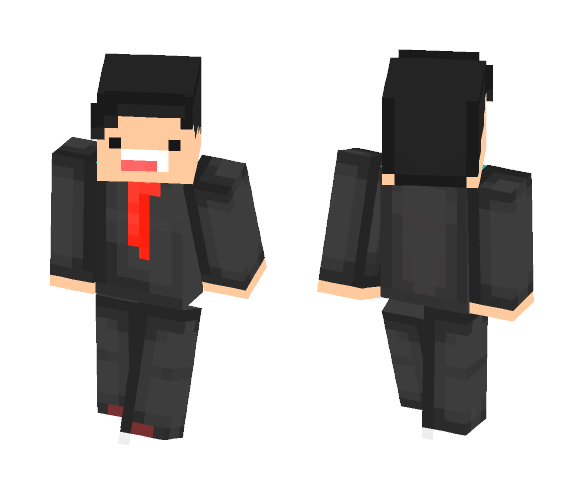 Me in a suit - Male Minecraft Skins - image 1