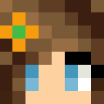 Green/orange girl - Girl Minecraft Skins - image 3