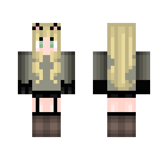 Cat girl (requested by Arti2410) - Cat Minecraft Skins - image 2