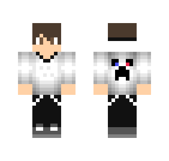 White Hoodie (Recreated) - Male Minecraft Skins - image 2