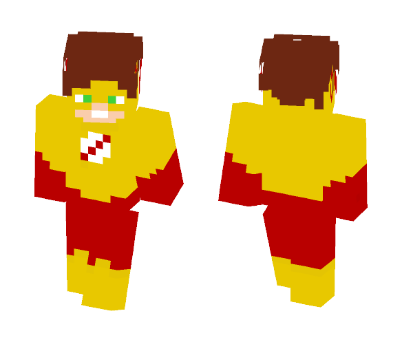 Bart allen (Kid Flash) (Dc) - Comics Minecraft Skins - image 1