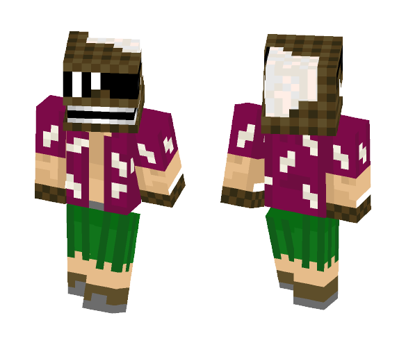 ♠ Hawaii King ♠ - Male Minecraft Skins - image 1