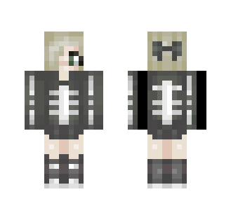 *Boop* Have a Skeleton ~♥ - Female Minecraft Skins - image 2