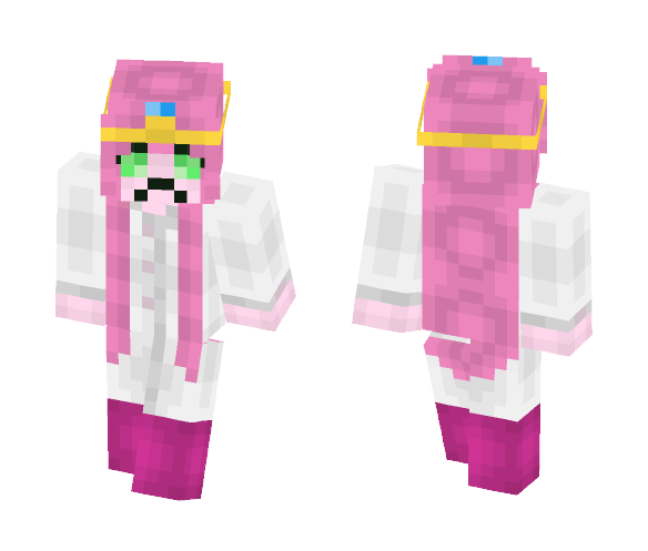 Zombie Princess Bubblegum - Female Minecraft Skins - image 1