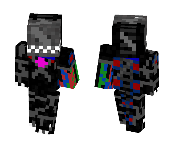 Withered Black - Male Minecraft Skins - image 1