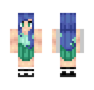My OC: Aqua - Female Minecraft Skins - image 2