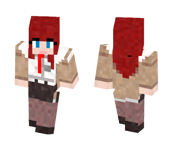 Kurisu - Female Minecraft Skins - image 1