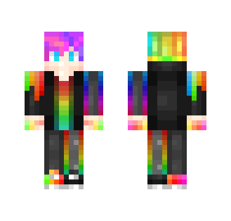 Rainbow AF - Male Minecraft Skins - image 2