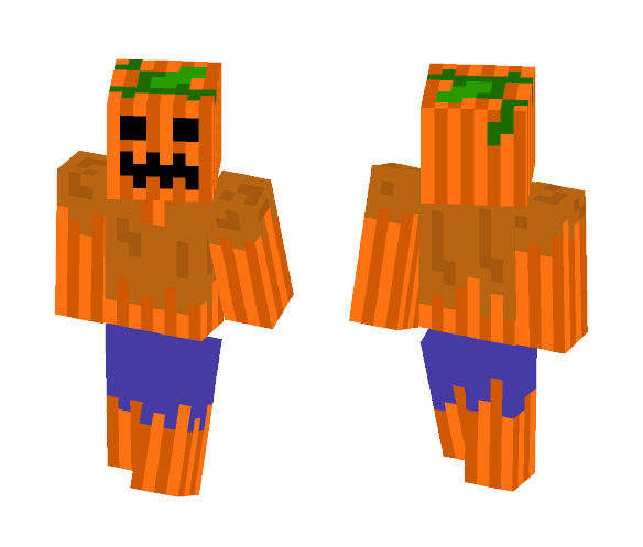Pumpkin Man - Male Minecraft Skins - image 1