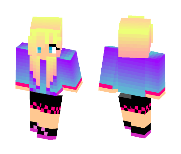 Hip Hop Girl (my mum asked for it0 - Girl Minecraft Skins - image 1