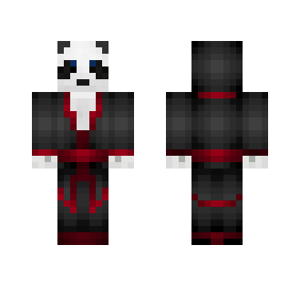 Grim Reaper Panda - Male Minecraft Skins - image 2