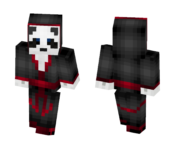 Grim Reaper Panda - Male Minecraft Skins - image 1