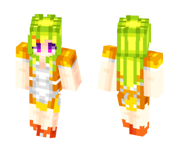 Chica (Human) ~ Fnaf - Female Minecraft Skins - image 1