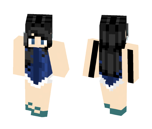 Gracee - Swimming - Female Minecraft Skins - image 1