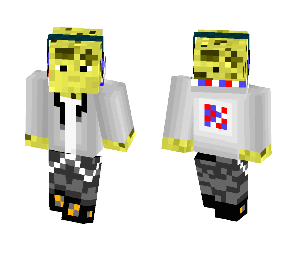 Derp sponge gamer- skin request - Male Minecraft Skins - image 1