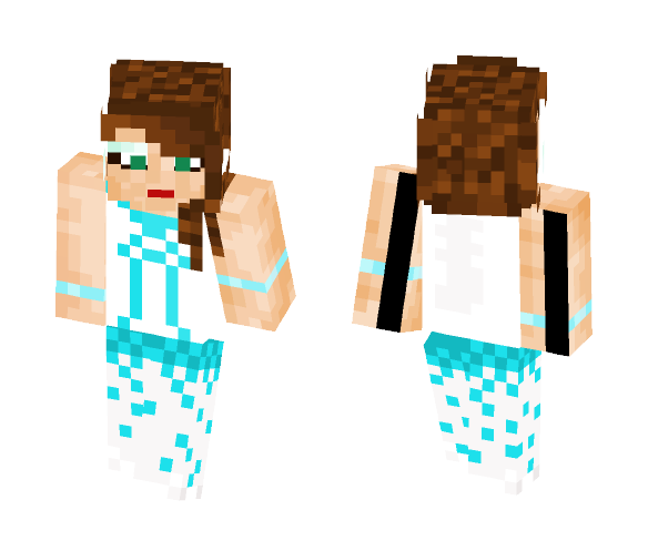 Ball Dress Girl - Girl Minecraft Skins - image 1