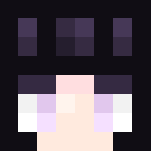 Hinata Black Dress - Female Minecraft Skins - image 3