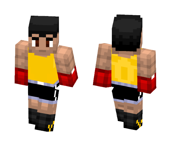 Rocky No lightened shirt - Male Minecraft Skins - image 1
