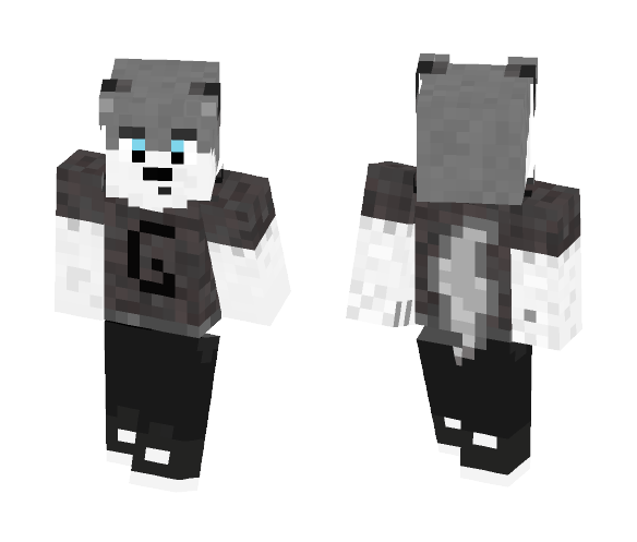 Alaskan Husky Outfit - Male Minecraft Skins - image 1