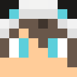 Blue Fox Hoodie - Male Minecraft Skins - image 3