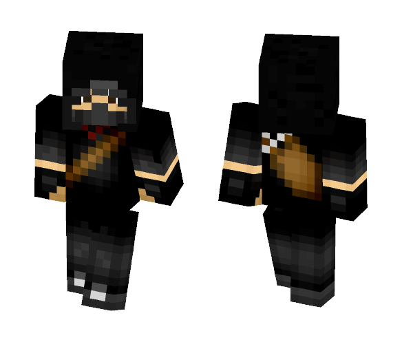 Black Archer (Assassian) - Male Minecraft Skins - image 1