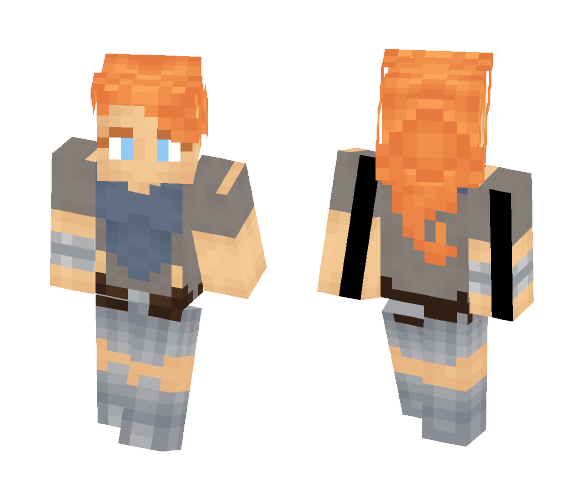 Dwarven Female - Female Minecraft Skins - image 1
