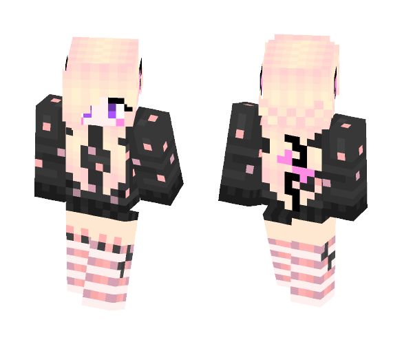 *Pinky* BubbleGum - Female Minecraft Skins - image 1
