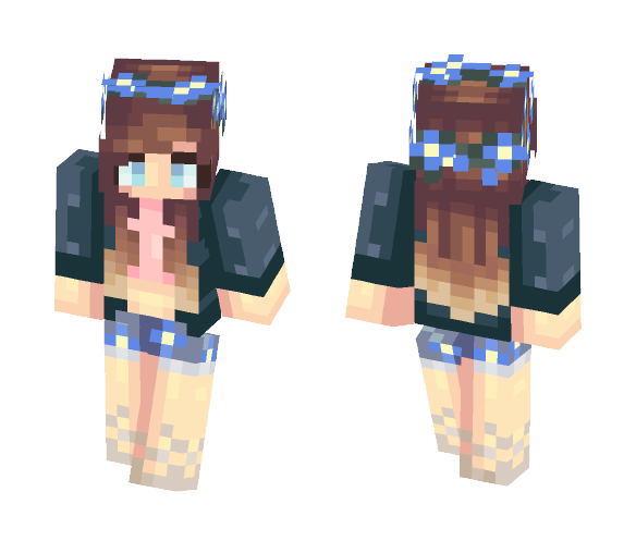 ~Requested~ Ohana_girl08 - Female Minecraft Skins - image 1