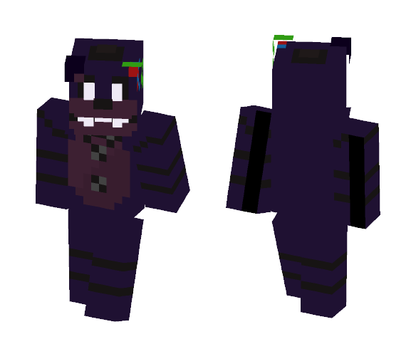 FNaF World Shadow Freddy - Male Minecraft Skins - image 1