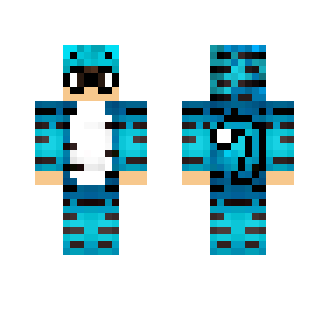 Blue Tiger Boy - Boy Minecraft Skins - image 2