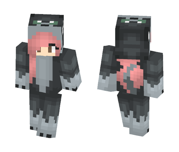 Natsuki's Onsie - Female Minecraft Skins - image 1