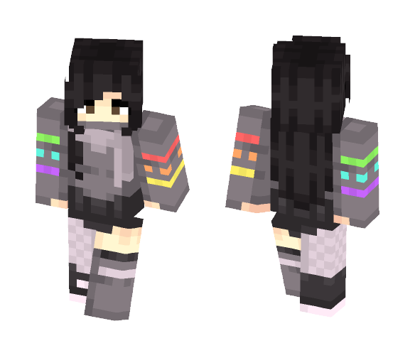 ♥ Dark Rainbows | Fi ♥ - Female Minecraft Skins - image 1
