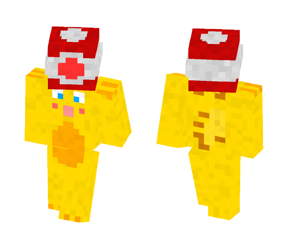 Pikachu + Ketchup - Male Minecraft Skins - image 1